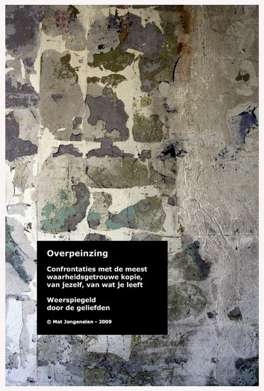 - 1 - Overpeinzing.