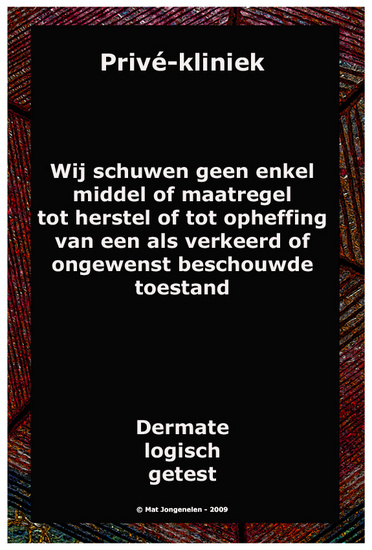 - 6 - Privé-kliniek.