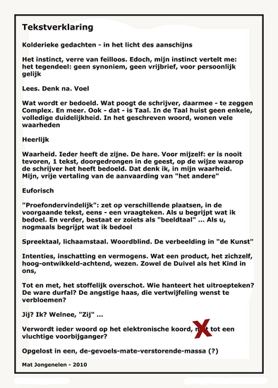 - 22 - Tekstverklaring.