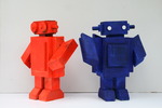 NEW BEEB collection 3D Wooden pop art sculptures, of a rough and loud electronic generation, that understands the angry you!!