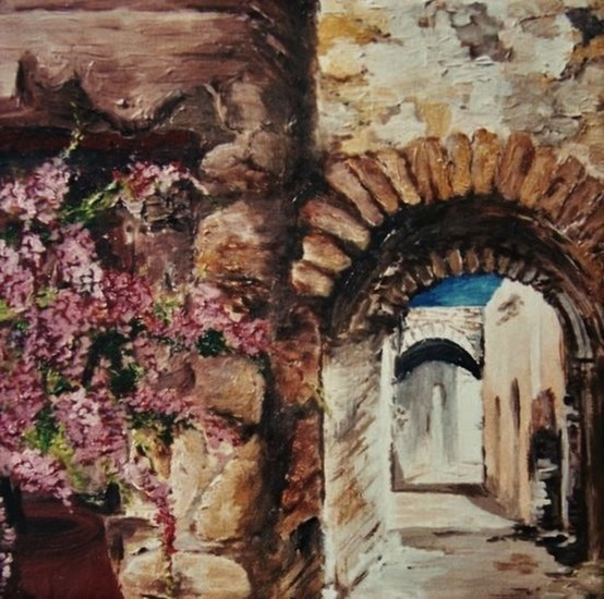 Straatje in Athene