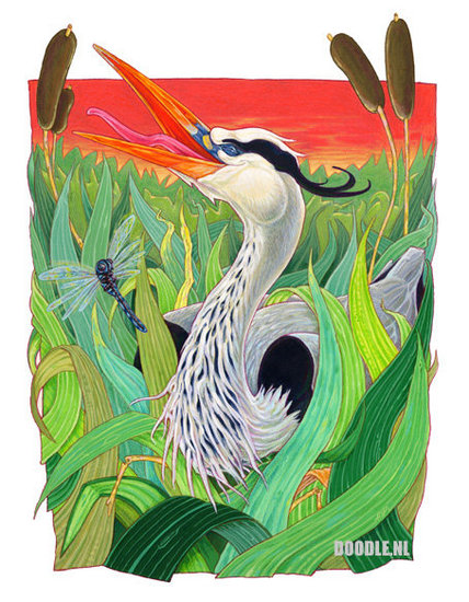 'Reiger en libelle'