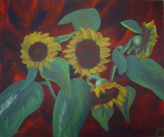 Zonnebloemen