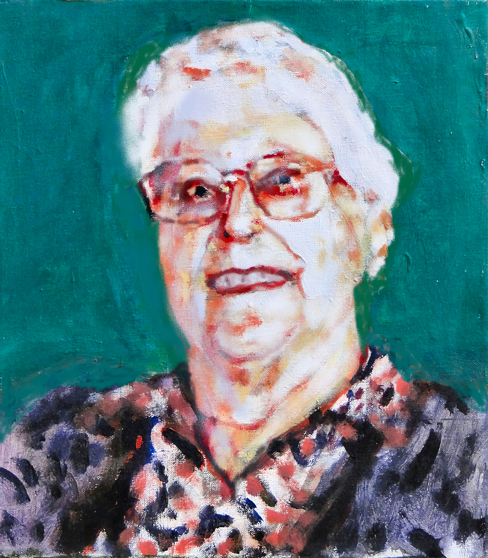 portret van mijn moeder