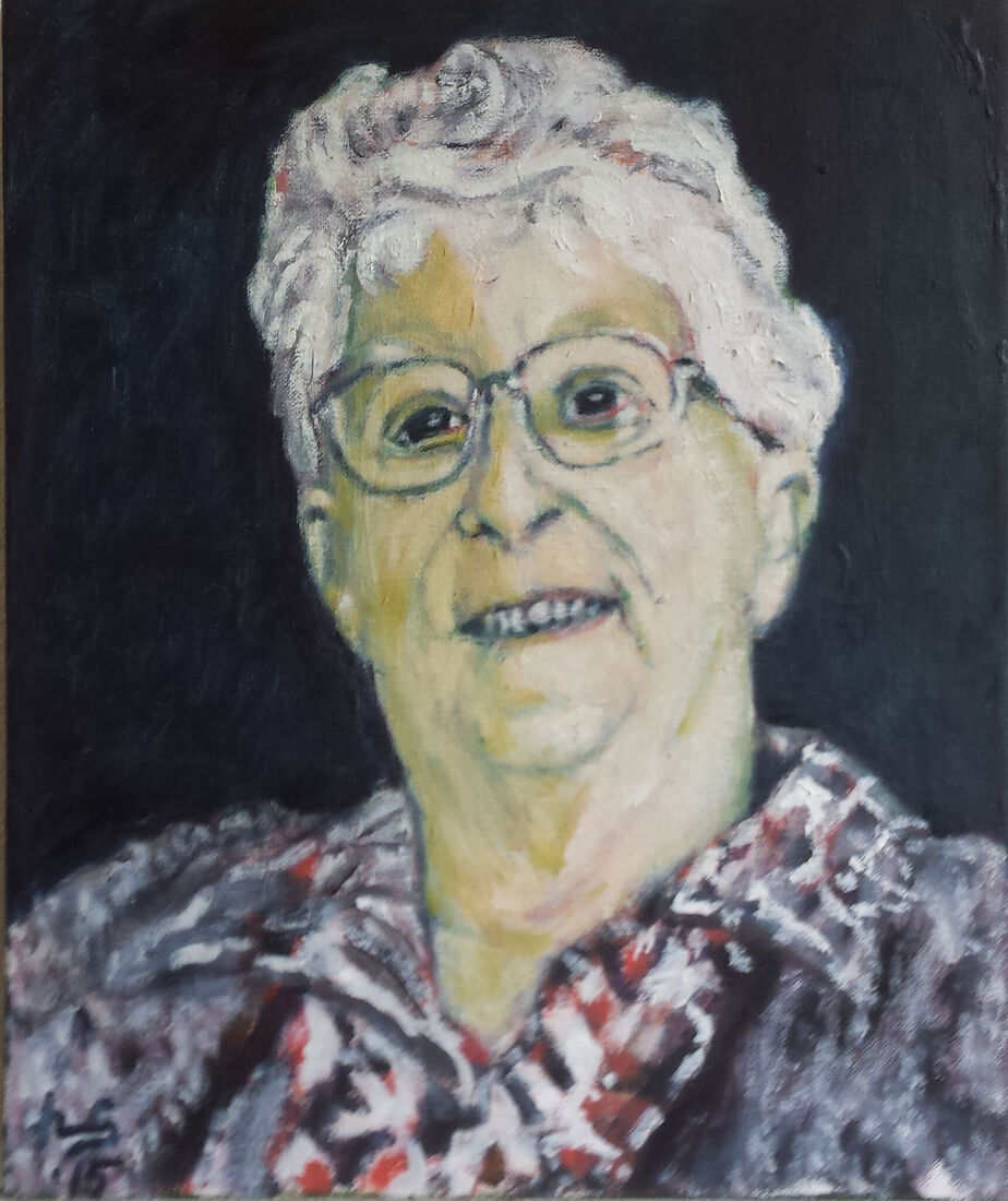 portret van mijn moeder