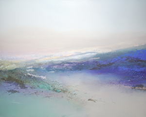 Atmosferische imaginaire landschappen en zeezichten.