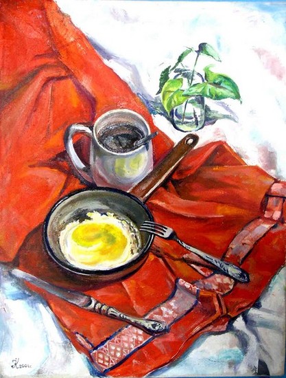 The breakfast.