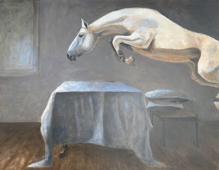 Dierenschilderij paard