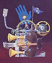 Zwaailicht met tweetonige hoorn