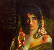 Jonge vrouw uit Spanje