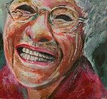 Typerende fragmenten van gezichten