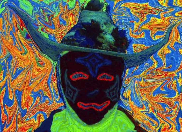 TIO WAYRA INTI (digital selfportrait)