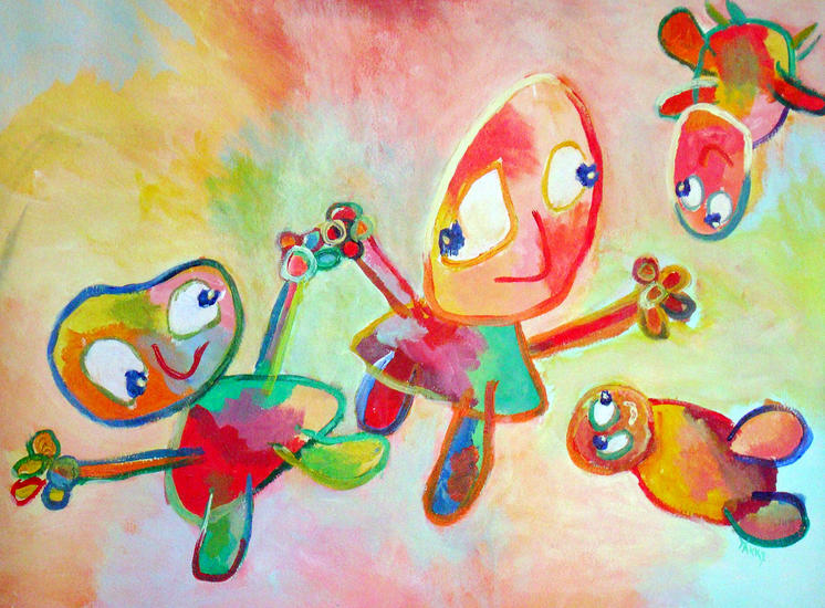 mijn kindje en zijn fantasie wereld