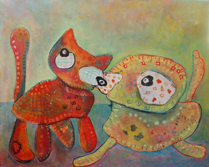 Poesje ik vind je lief