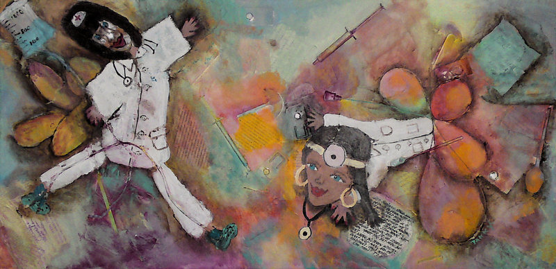 En de patient is gevlogen