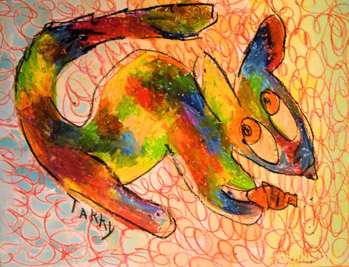 eekhoorntje voor boek