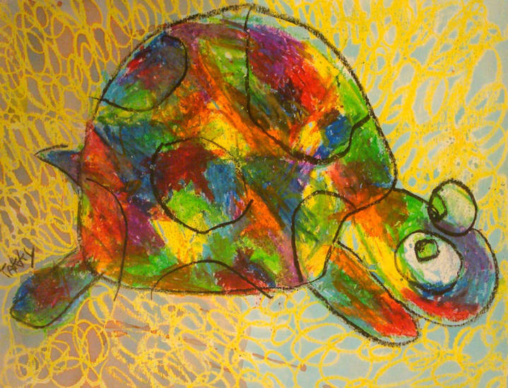 schildpadje voor boek