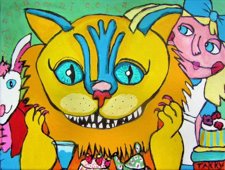 Kat uit alice in wonderland