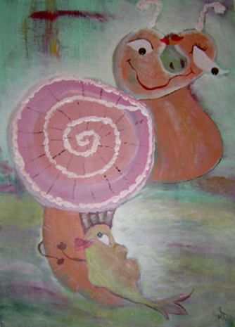 slijmerige slakkenliefde