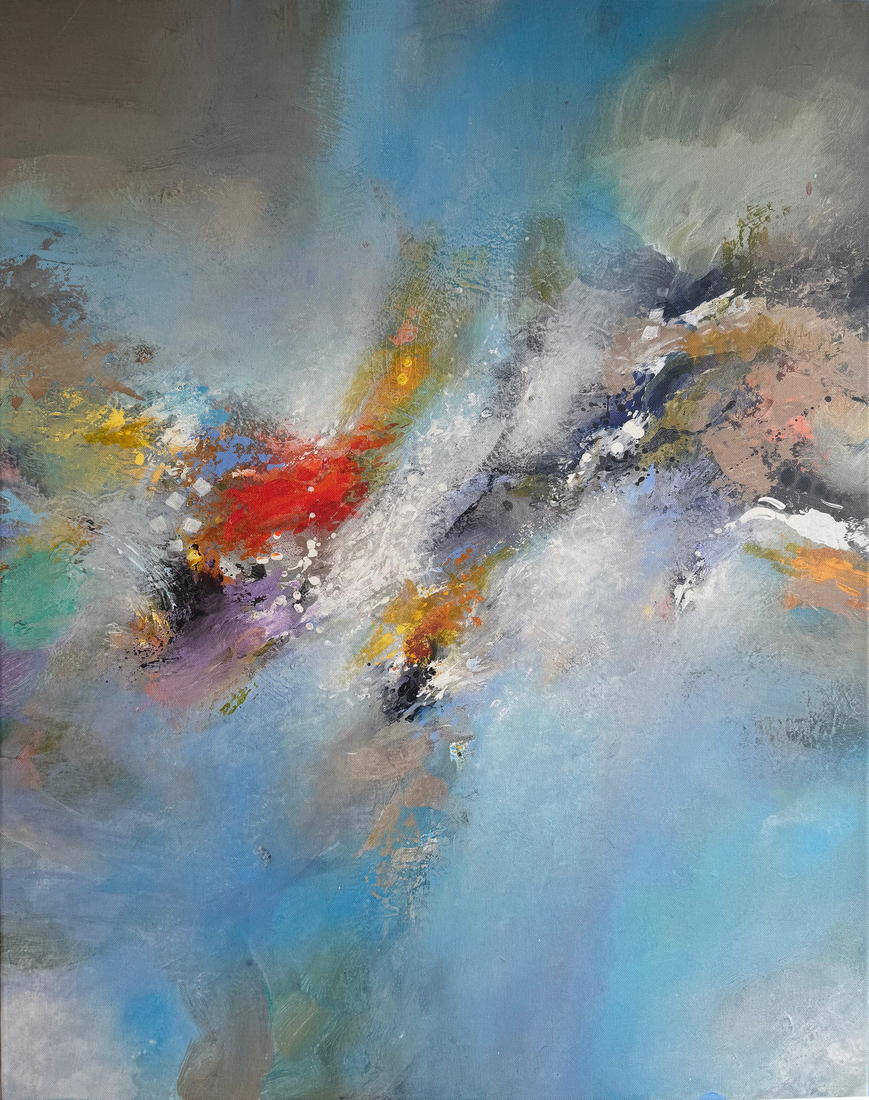 Veil of blue II
