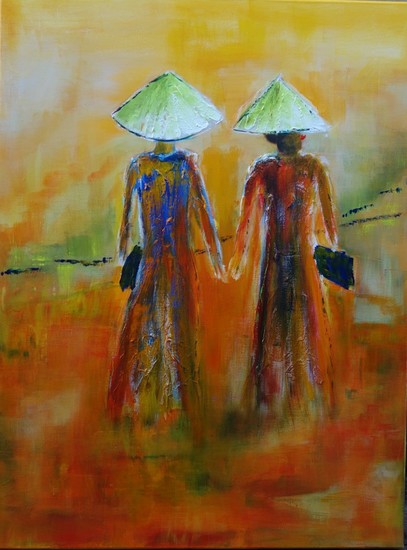 HoiAn Schoolmeisjes