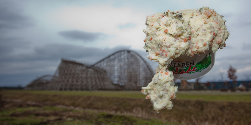 Panorama of landscape Limburg