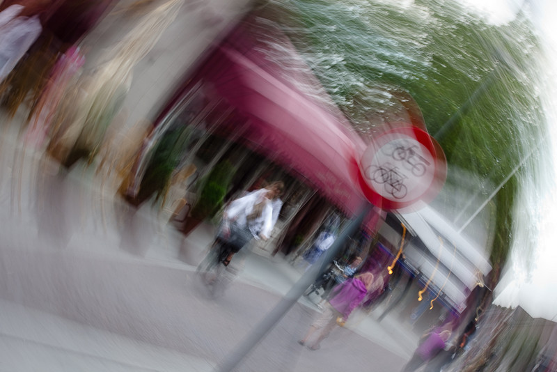 Movement of cyclists