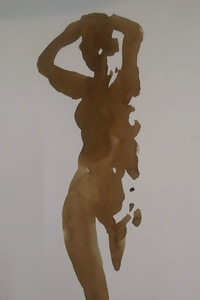 Vrouwelijk naakt/Female nude