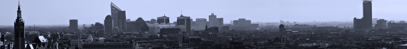panorama van Den Haag