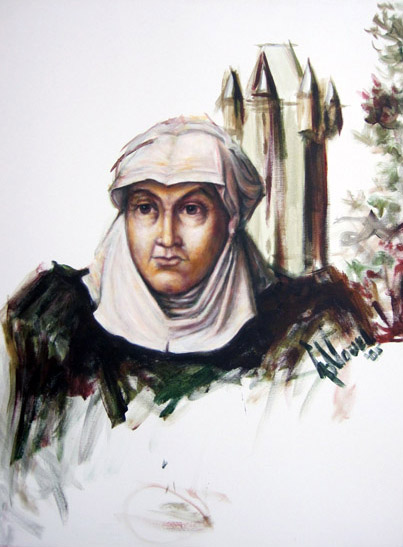 Mother of Willem of Orange (study)