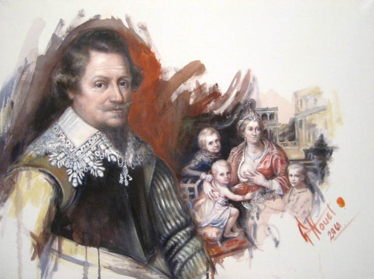 Study Ernst Casimir & familie