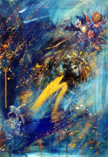 Ode to Song of Solomon in blue