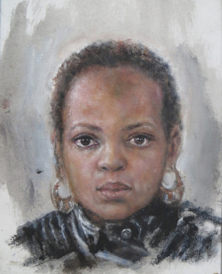 a live streetpainting