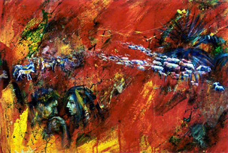 Ode to Song of Solomon in red