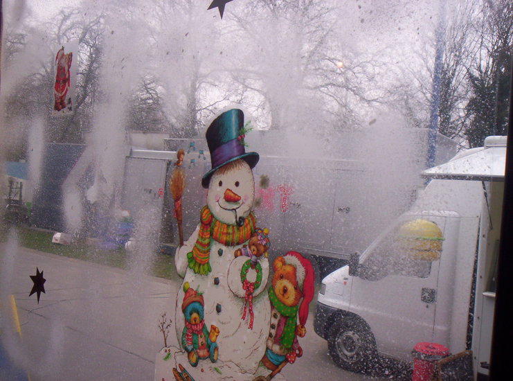 Kerstmissfeer op de markt