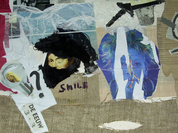 Een knipoog van de meester.©