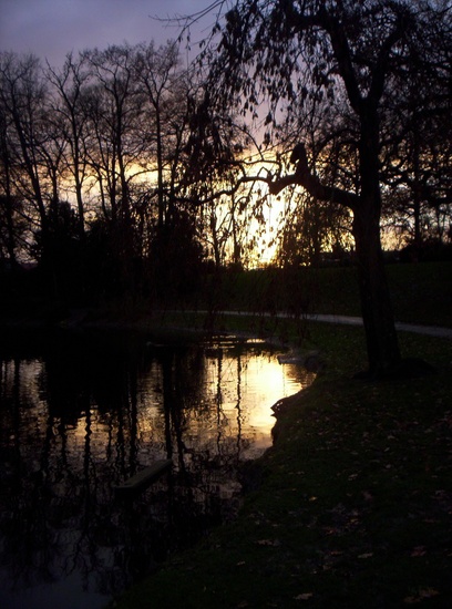 Schemering in december