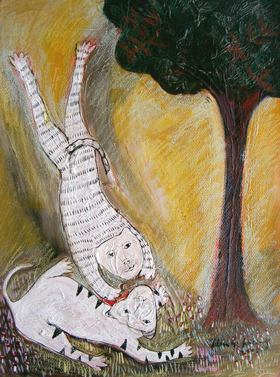 Dating at flower garden