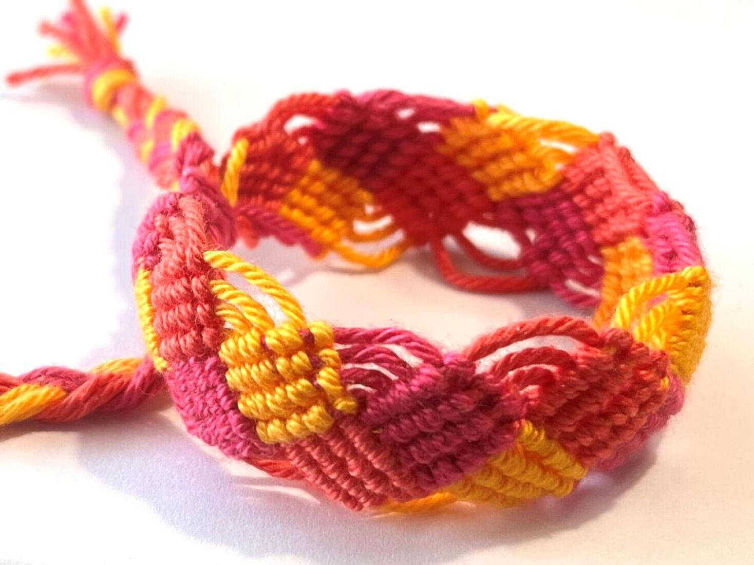 Armbandje Macramé Vlecht Ab/Fu/Wa