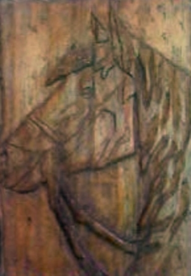 Horse On Handy Wood