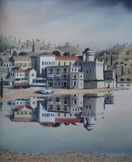 tweeluik landschap (rechts)