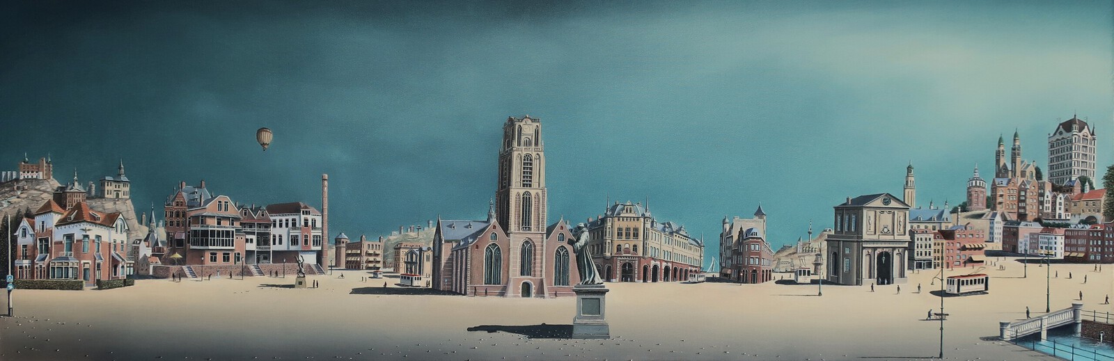 Panorama van Rotterdam