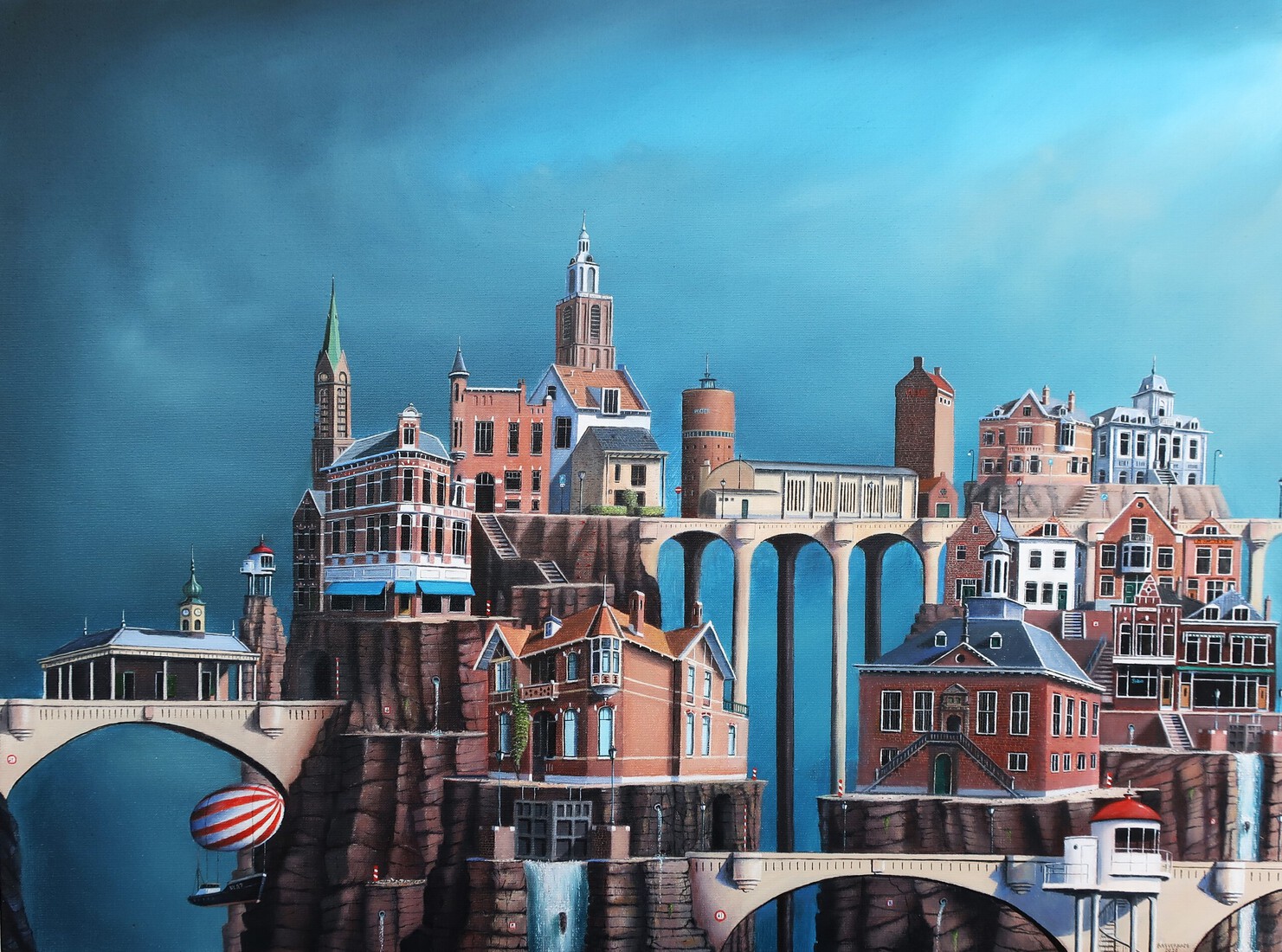 Vlaardingen in de bergen