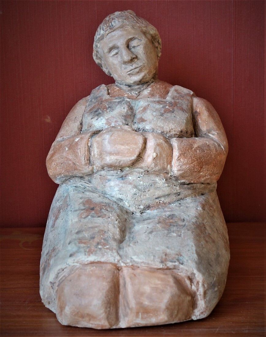 Beppe (oma) doet een dutje..