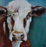 Dieren geschilderd in verschillende technieken.