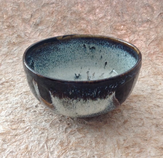 Chawan breaking water.