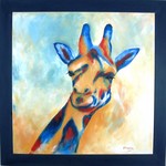 Kleurrijke schilderijen van dieren