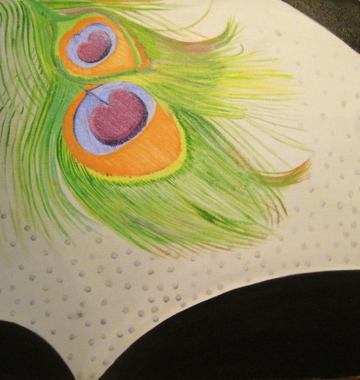 Mayur Punkh (peacock feathers)