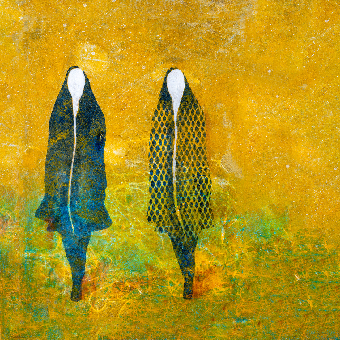 Twee vrouwen in de goudgele Sahara