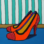 Schilderijen met schoenen